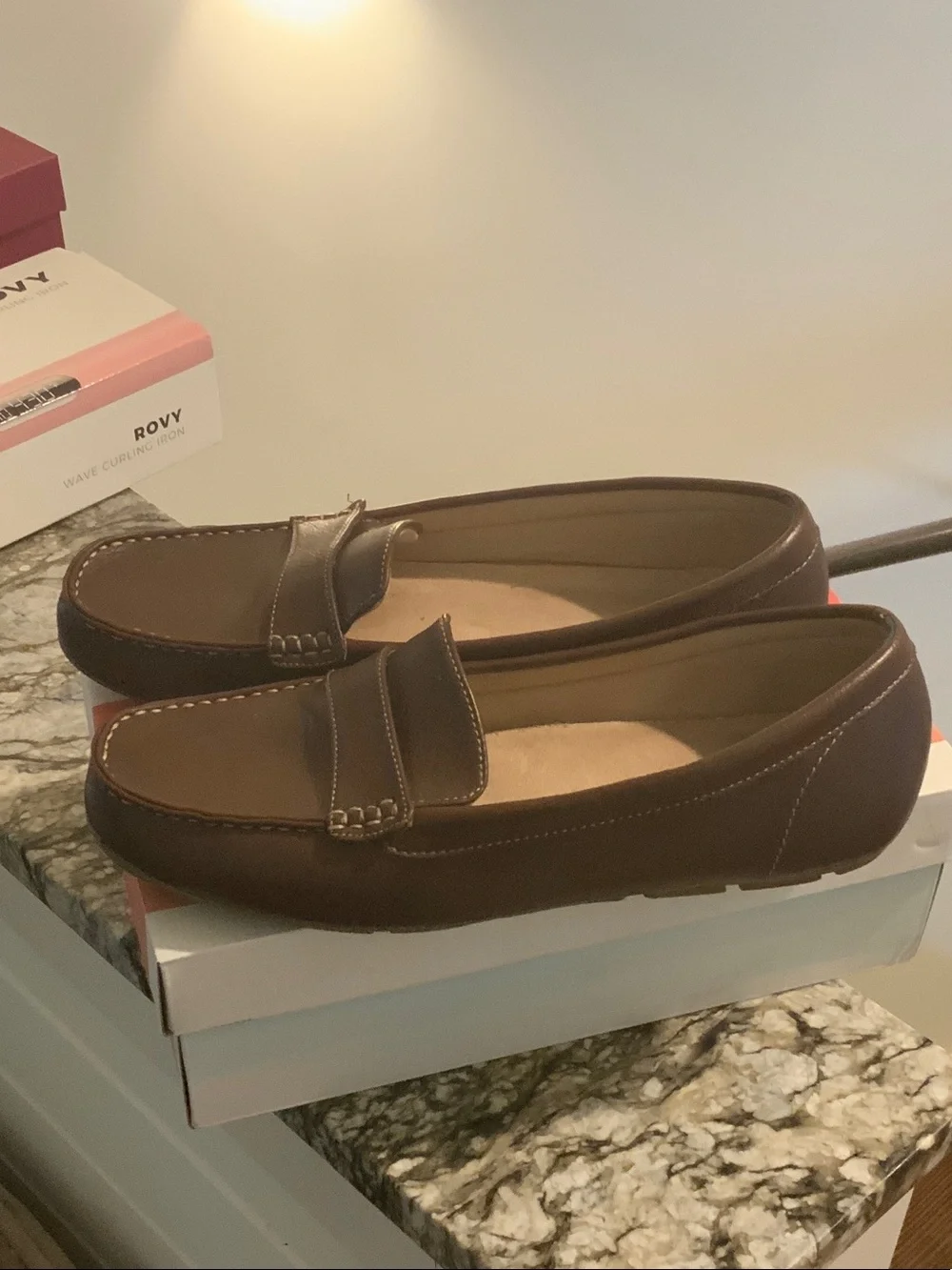 SOUL Naturalizer Cognac Brown Penny Loafers